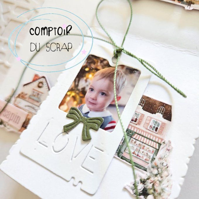 D1024-ET62 Dies Tags et mots Love Photo