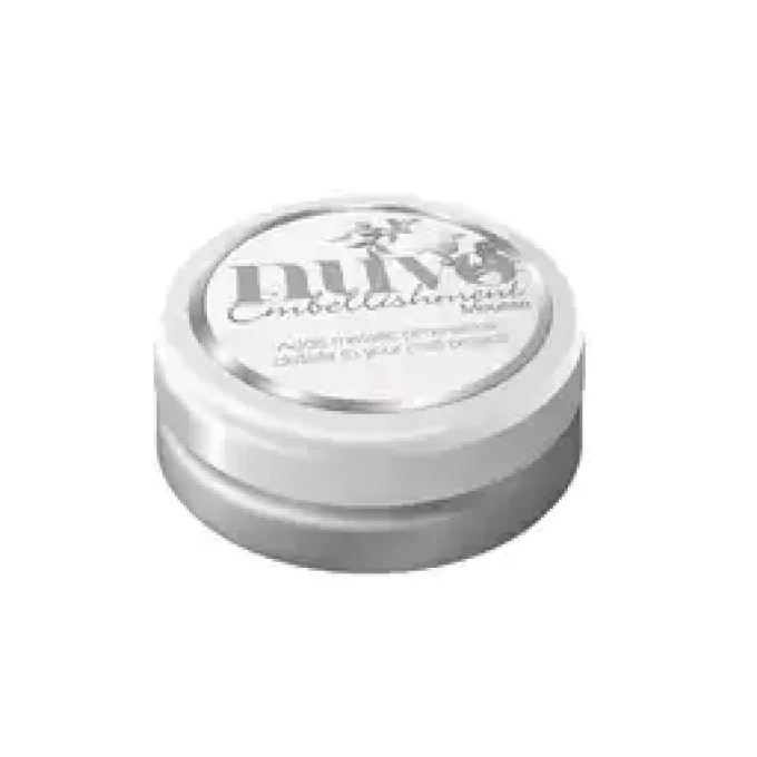 Pâte de texture Embellishment mousse Pure platinum  - Nuvo