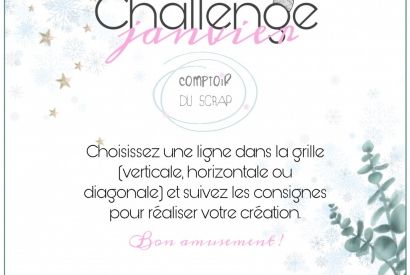 Challenge janvier/février 2021