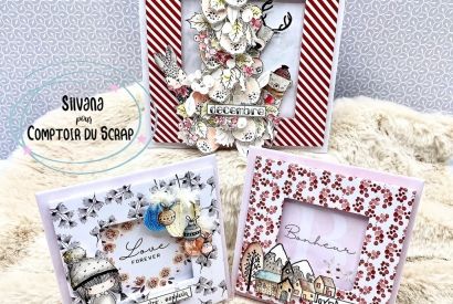 Trio de cadres par Silvana