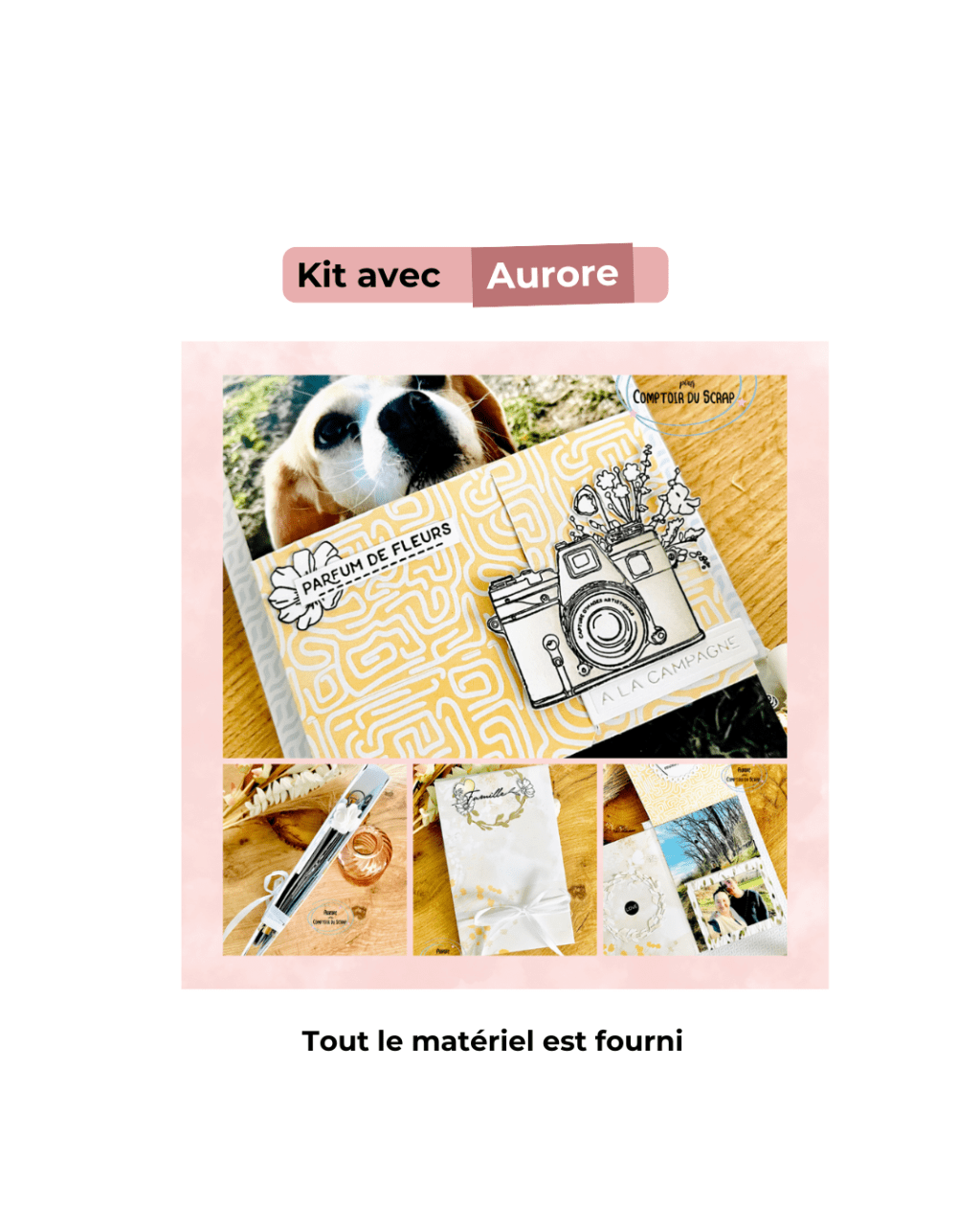 K0325-TUT Tutoriel Mini-album par Aurore