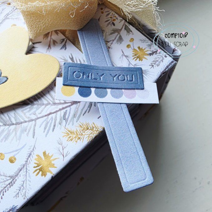 D0126-ET68 Dies Trio etiquettes Doux vœux