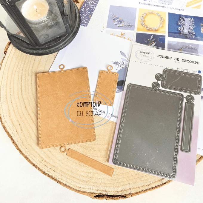 D0126-ET68 Dies Trio etiquettes Doux vœux