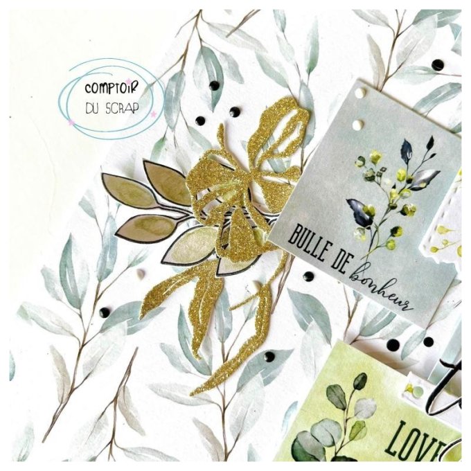 D0322-VE90 Die fleur légère