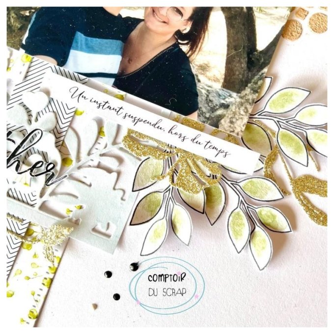 D0322-VE90 Die fleur légère