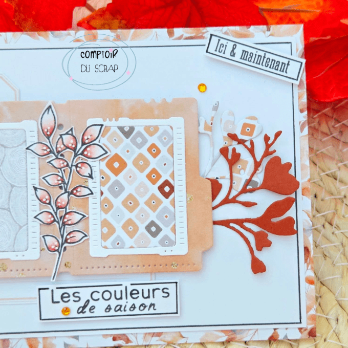 D0926-VE110 Dies Feuillages d'automne