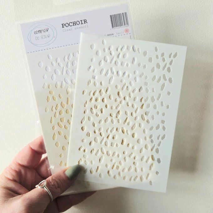 P0426-P004 Pochoir Petits pois