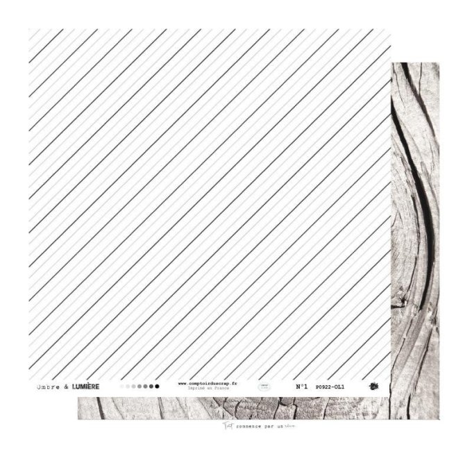 P0922-OL0 Papier Kit Ombre & lumière