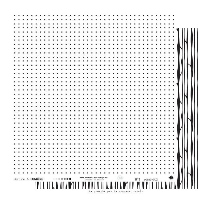 P0922-OL0 Papier Kit Ombre & lumière