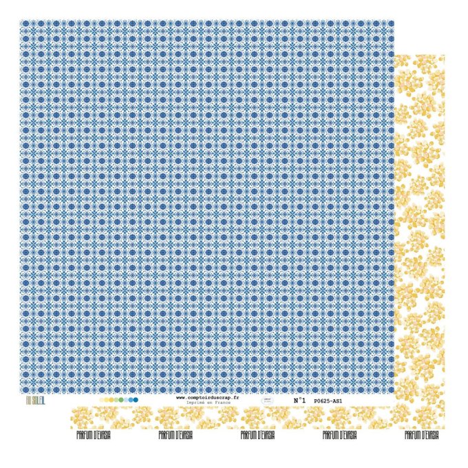 P0625 Papier Kit imprimé Au soleil STILLSCRAP