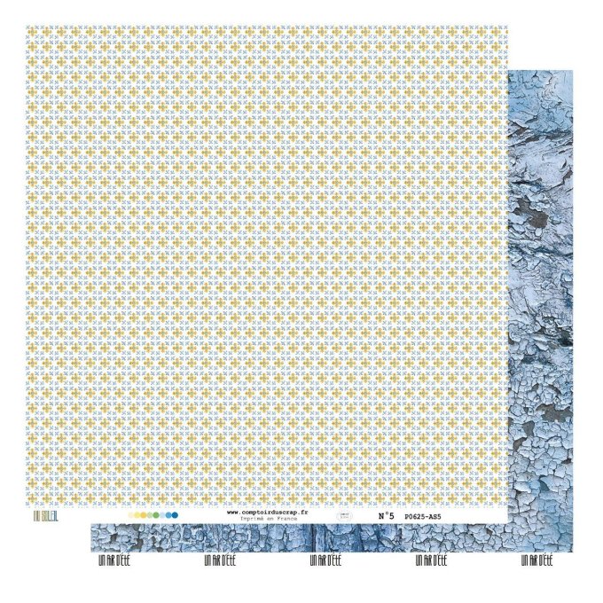 P0625 Papier Kit imprimé Au soleil STILLSCRAP