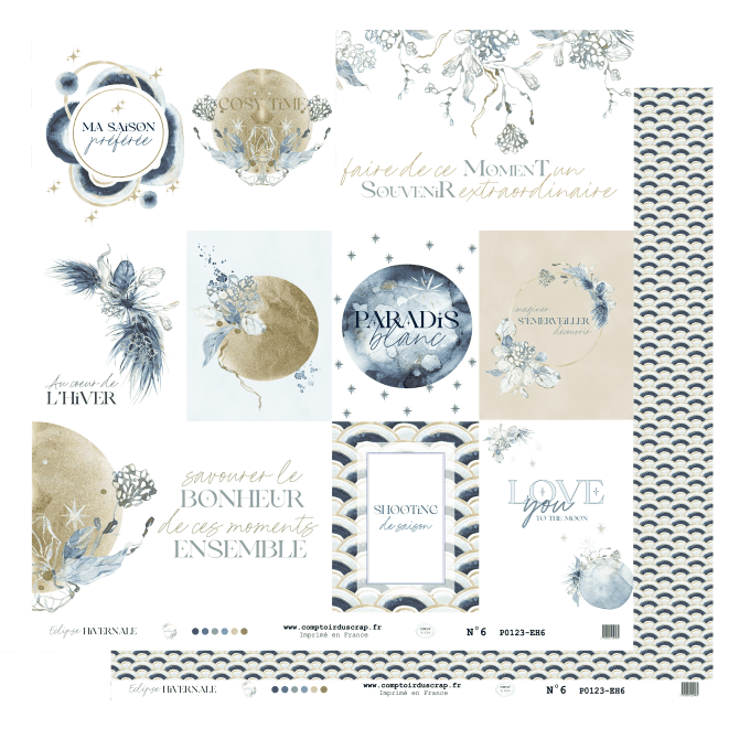 Papier 6 Eclipse hivernale