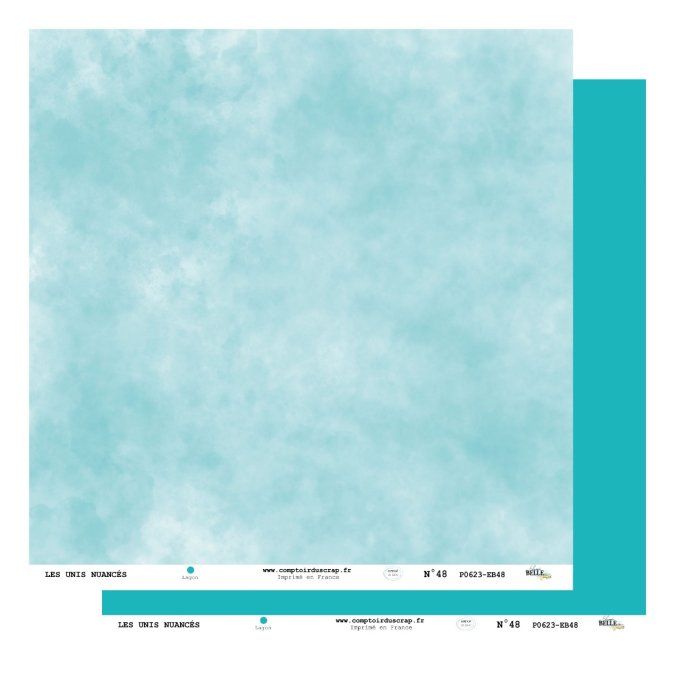 Papier 48 Echapée belle - Lagon
