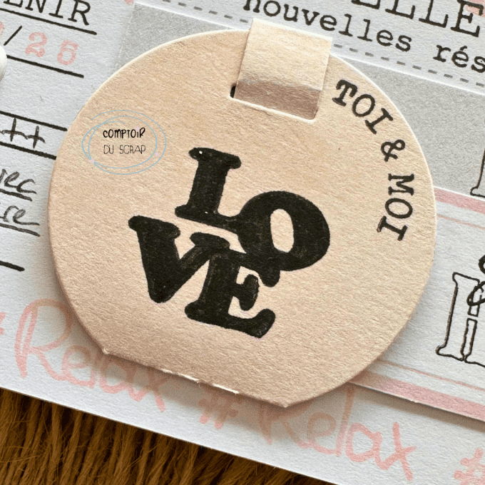 PL0325-D005 Die Cachette cercle avec lien fermeture