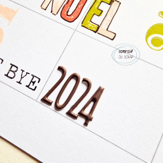 S1023-A003 Stickers puffy Alphabet Chocolat