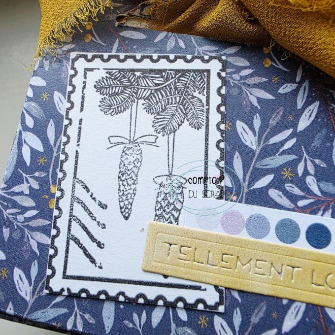 T0126- SA309 Tampons Timbres Saison hiver