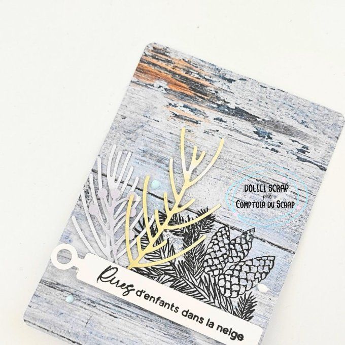 T0126- SA310 Tampons L'hiver endort la nature