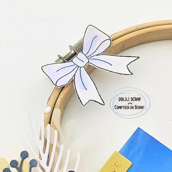 T0126- SA310 Tampons L'hiver endort la nature