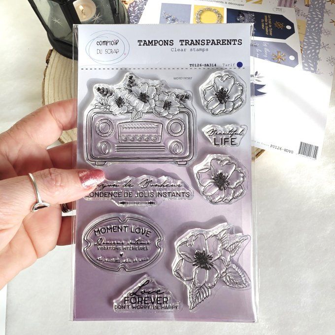 T0126- SA314 Tampons Moment LOVE