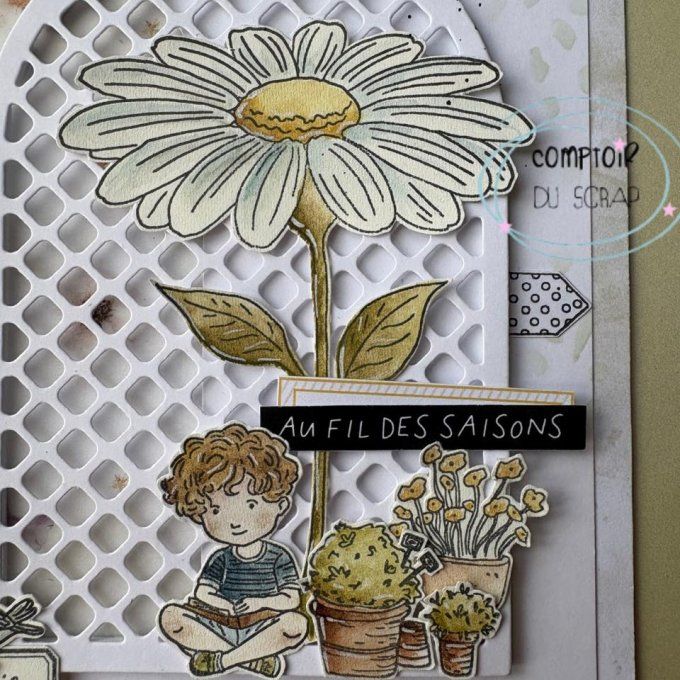 T0426-SA317 Tampons Printemps poétique