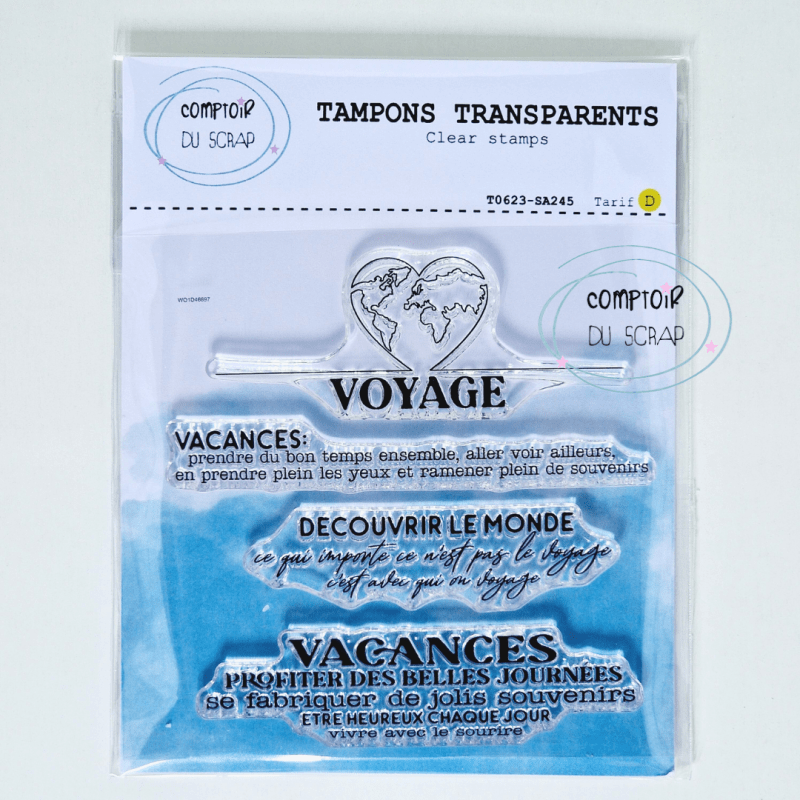 T0623-SA245 Tampon Définitions voyage