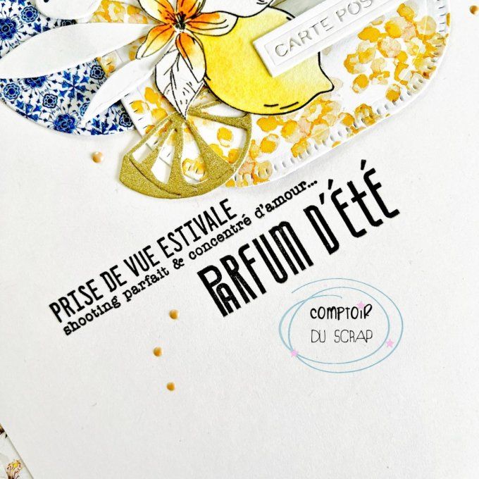 T0625-SA291 Tampon Zest de bonheur