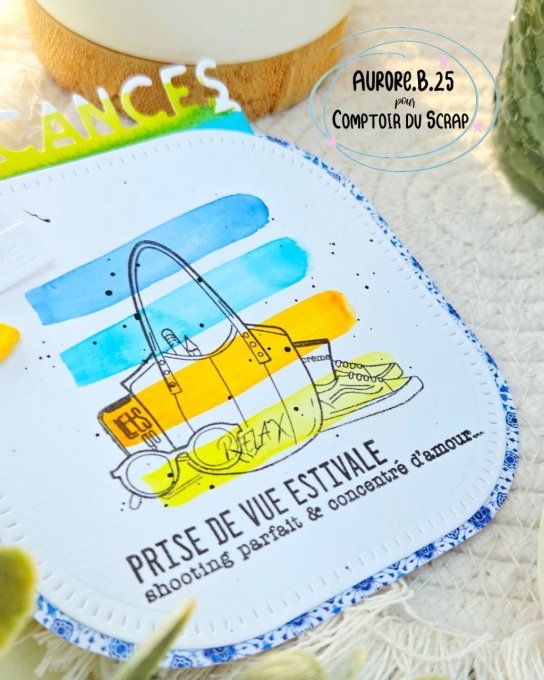 T0625-SA297 Tampon Vacances ne pas déranger