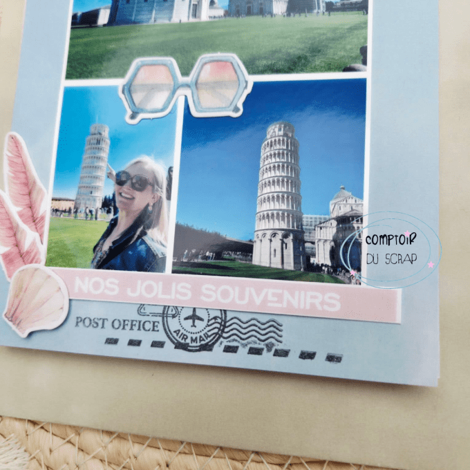 T0626-SA319 Tampons Timbres d'été