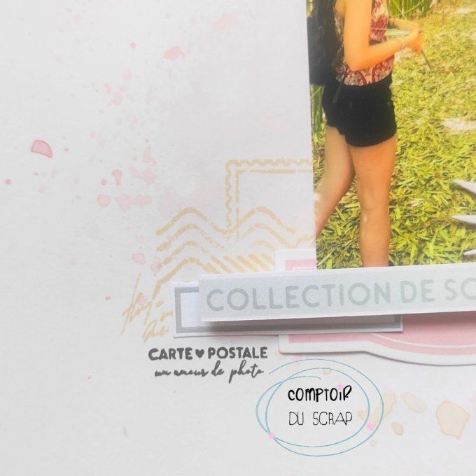 T0626-SA319 Tampons Timbres d'été