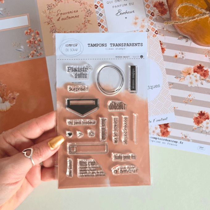 T0926-SA327 Tampons Plaisir d'offrir