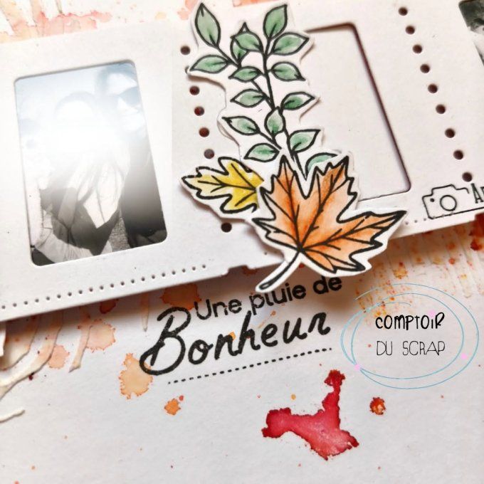 T0926-SA328 Tampons Une pluie de bonheur