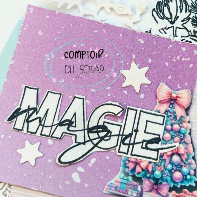 T1025-SA304 Tampons Merry christmas