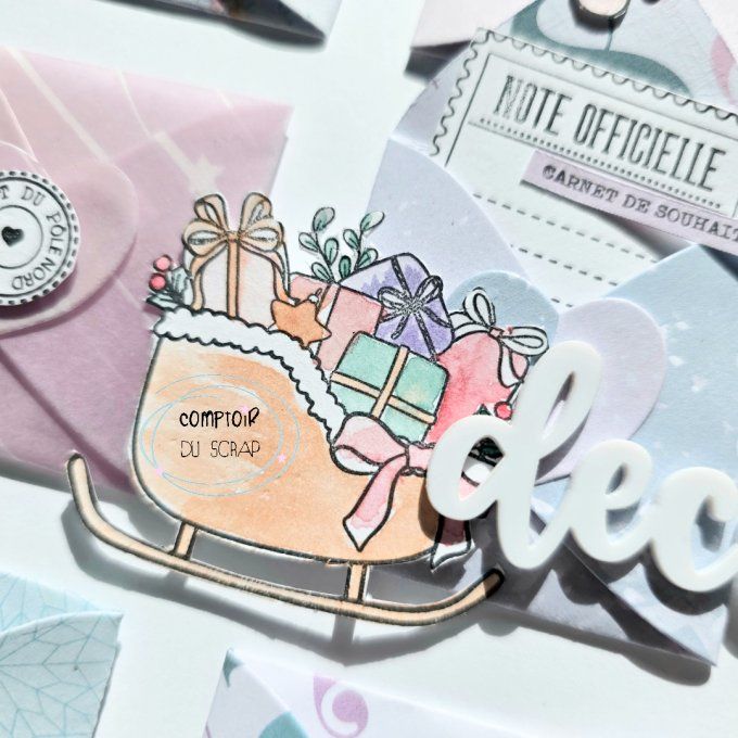 T1025-SA304 Tampons Merry christmas