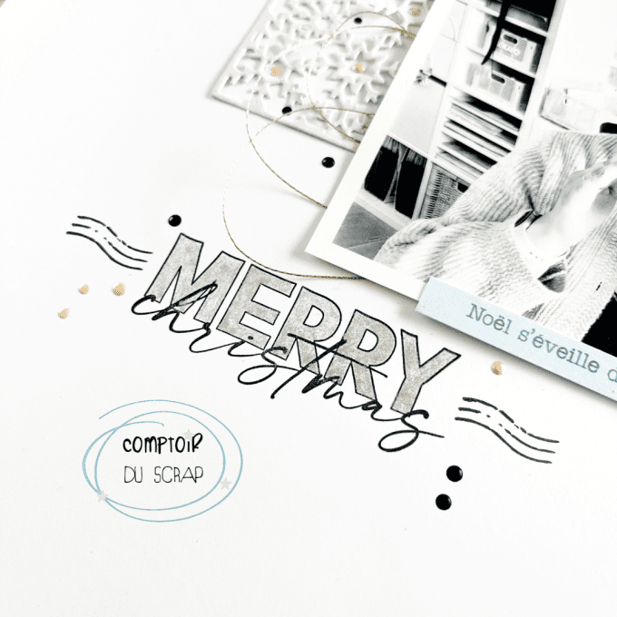 T1025-SA304 Tampons Merry christmas