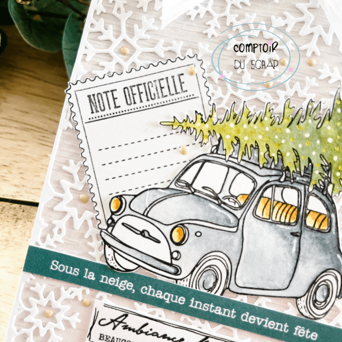 T1025-SA308 Tampons Ambiance féerique